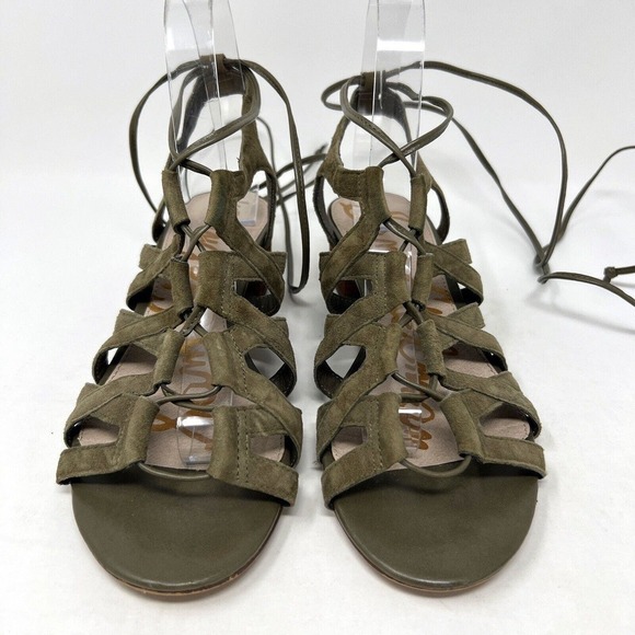 Sam Edelman Tan Strappy Sandals - Picture 5 of 12
